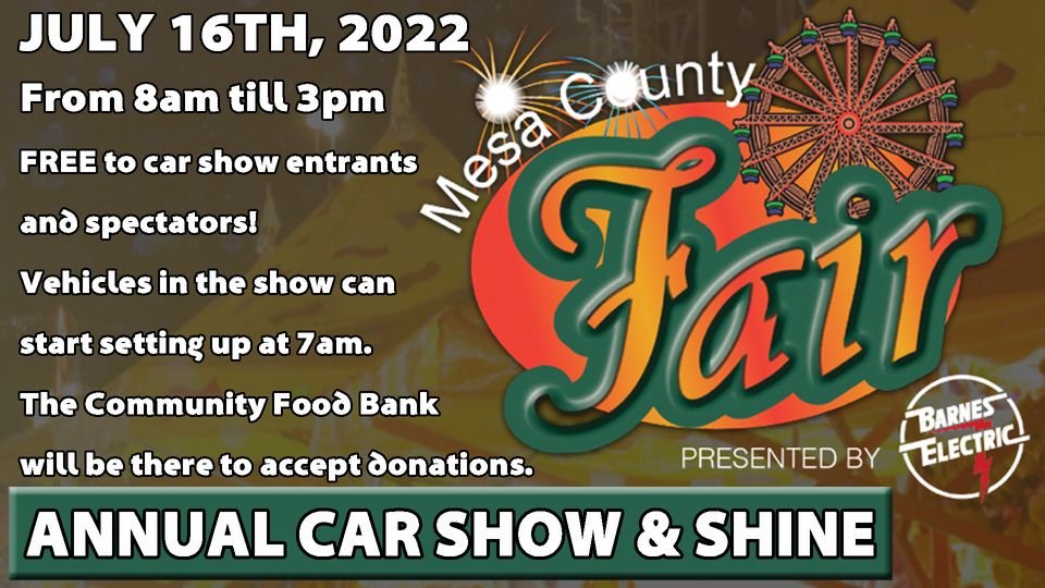 Mesa County Fair Car Show